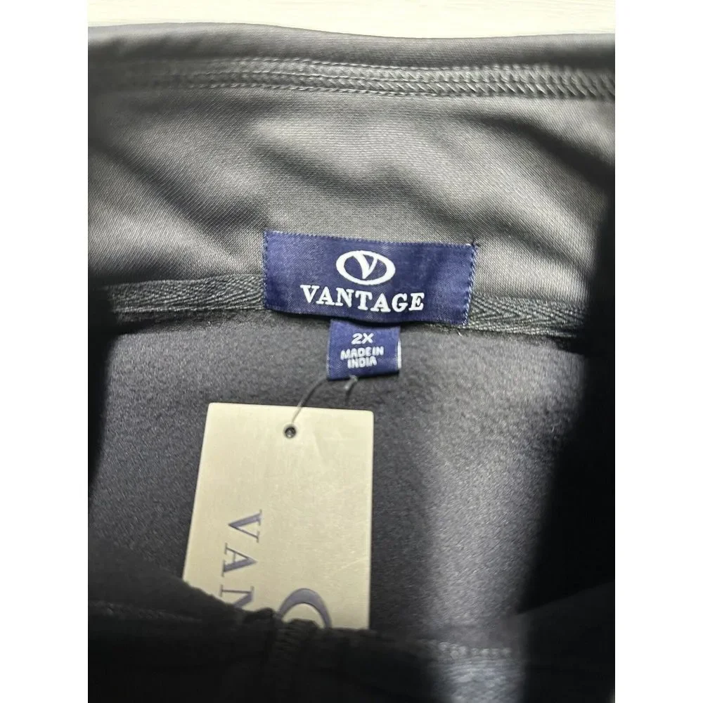 NWT Vantage Apparel NYU New York University NCAA Full Zip Sweatshirt Gray Sz XXL
